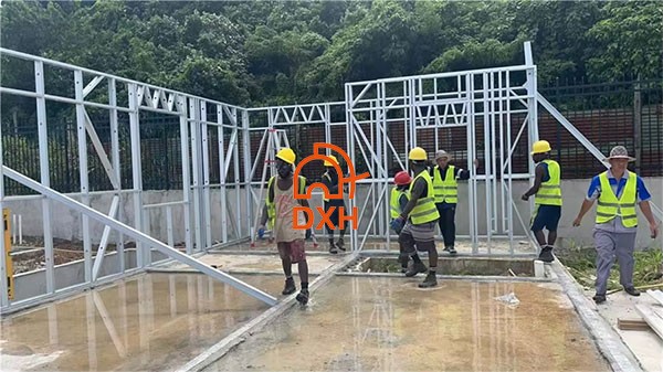 Steel Frame Container Building