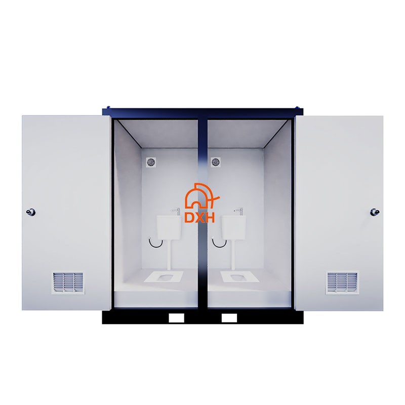 Portable Two Toilet Sanitation Solution