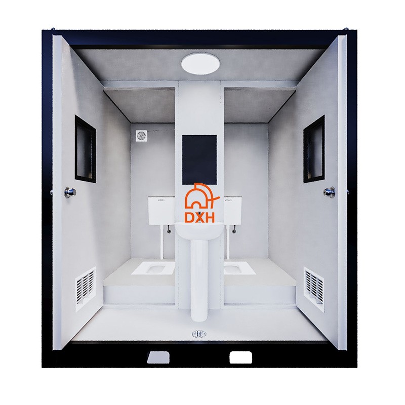 Temporary Worksite Toilet