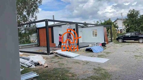 Thailand Container House Project for Staff