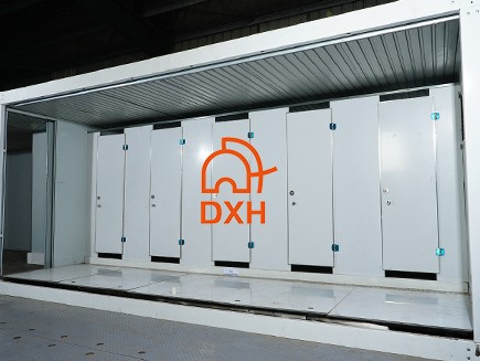 Rapid Deployment Sanitation with DXH House Container Units