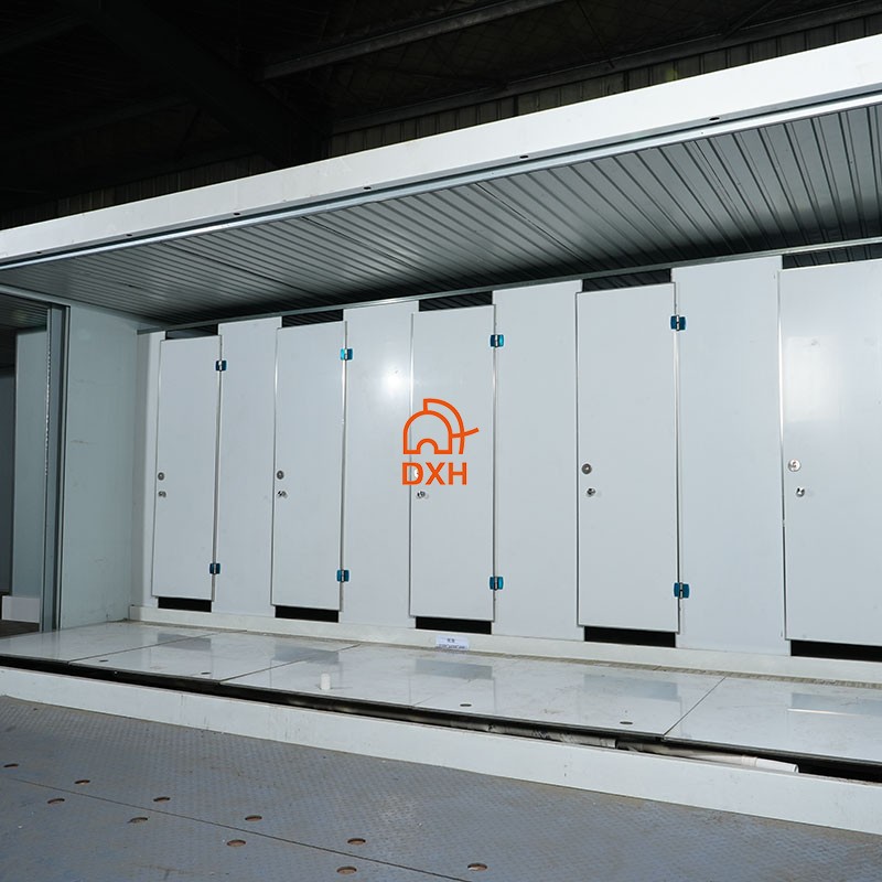 Container Toilet and Shower